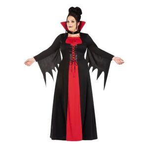 Vampyra Klänning Plus-size Maskeraddräkt - 5X-Large