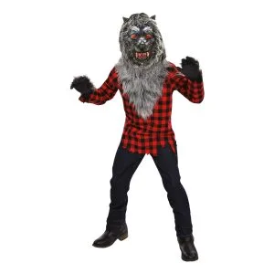 Varulv Barn Maskeraddräkt - Large