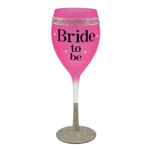 Vinglas Rosa Bride To Be