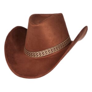 Western Cowboyhatt Brun - One size