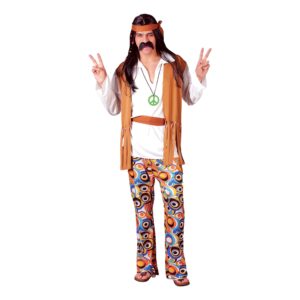 Woodstock Hippie Maskeraddräkt - Medium