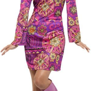 Woodstock Hippie Maskeraddräkt S