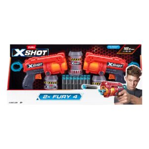 X-Shot Excel Fury 4 - 2-pack
