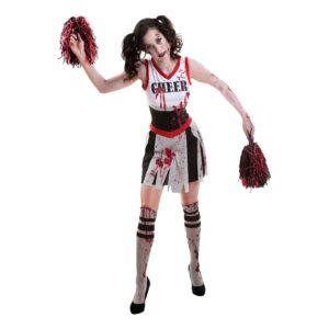 Zombie Cheerleader Maskeraddräkt - X-Large