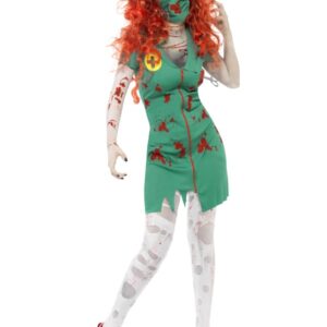 Zombie Sjuksköterskedräkt L