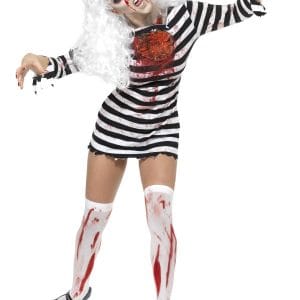 Zombiefånge-dräkt dam M